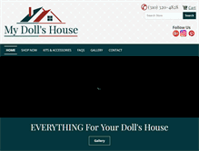 Tablet Screenshot of mydollshouse.com